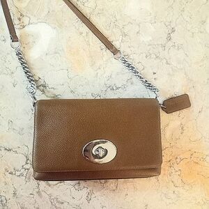 Coach Small Crossbody Brown